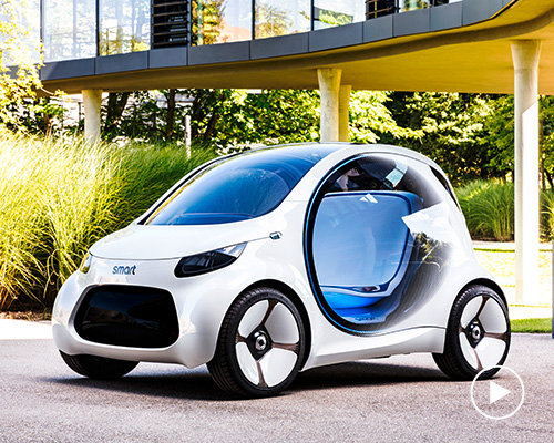 “共享汽车的未来”smart全新概念车Vision EQ Fortwo